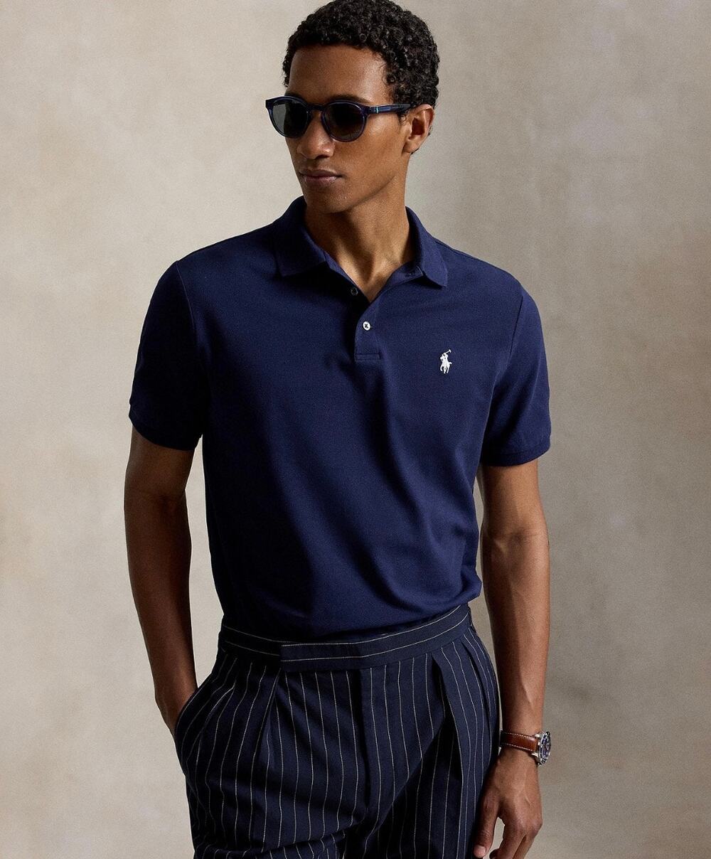 New Polo Ralph Lauren blue polo sz M